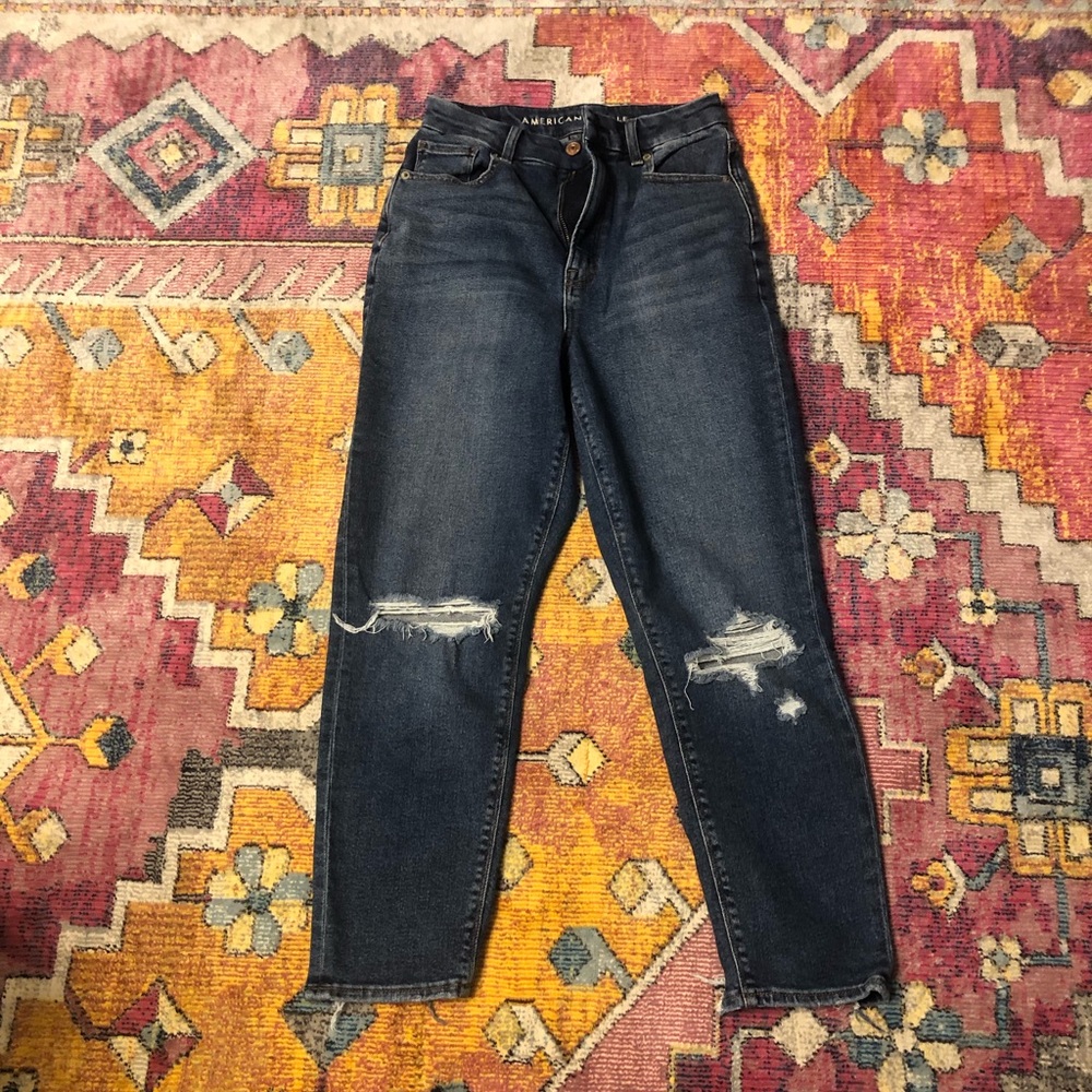 American Eagle Stretch Boyfriend Jeans New With Tag size 2 short